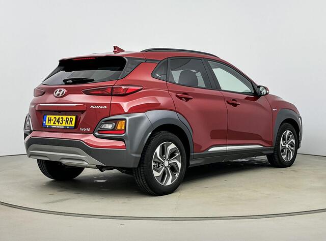 Hyundai Kona 1.6 GDI HEV Fashion | Achteruitrij camera | Navigatie | Trekhaak 1300kg | Head up display | Lane assist |