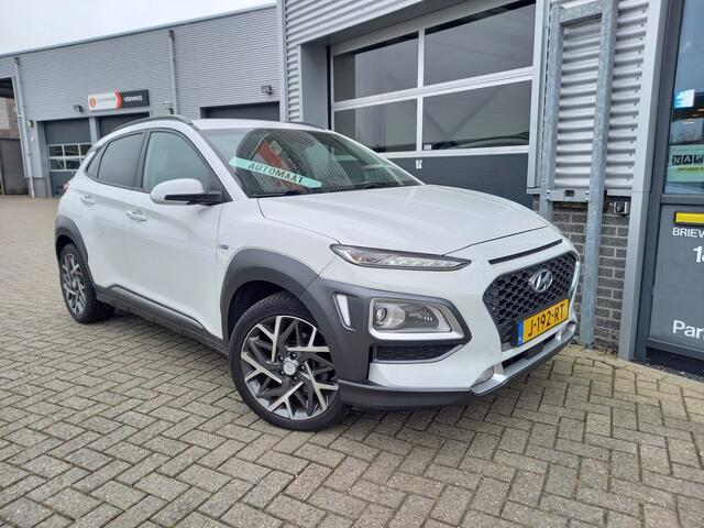 Hyundai Kona 1.6 GDI HEV Premium - LEER + VERW + KOEL - CAMERA - NL AUTO