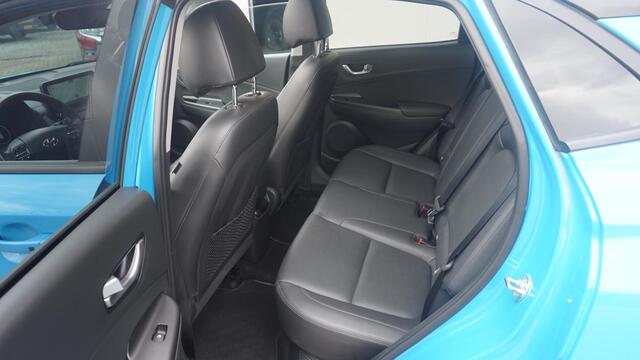 Hyundai Kona 1.6 HYBRID Premium Automaat Schuif-Kanteldak Stoelverstelling | Leder | HUD | Navigatie 10.25 inch