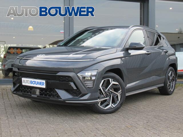 Hyundai Kona 1.6 GDI HEV N Line Premium 1e eigen | dealer onderh | full option! BOSE | elektr.stoelen