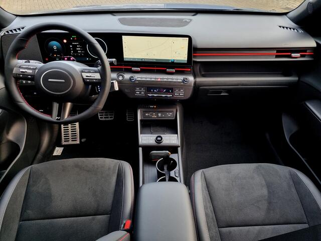 Hyundai Kona 1.6 GDI HEV N Line / ¤3000,- Voordeel / Uit Voorraad Leverbaar / Navigatie / Climate Control / Cruise Control Adaptief /