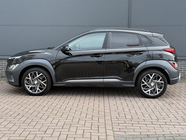 Hyundai Kona 1.6 GDI HEV Premium / Dealer Onderhouden / Apple Carplay/Android Auto / Clima / Leder / Keyless / Krell Audio / Camera / Bluetooth / Stoelverwarming + Verkoeling / Stuurverwarming /