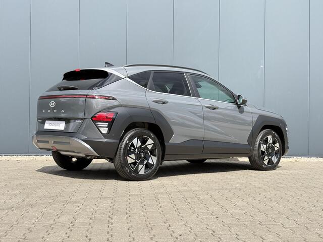 Hyundai Kona 1.6 GDI HEV Premium Sky / ¤ 3000,- Voordeel / Direct Leverbaar / Stoelverkoeling / Stuurverwarming / Stoelverwarming Voor + Achter /