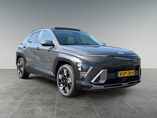 Hyundai Kona 1.6 GDI HEV Premium Sky | SCHUIF/KANTELDAK | FULL LED | PREMIUM LEDER | ADAPTIVE CRUISE | 360° CAMERA | STOELVERW. + KOELING |