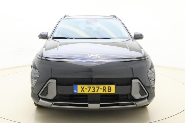 Hyundai Kona 1.6 GDI HEV Premium Automaat | Lederen bekleding | Stoel & Stuurverwarming | Camera | Climate control | Navigatie | Keyless | Dakrails
