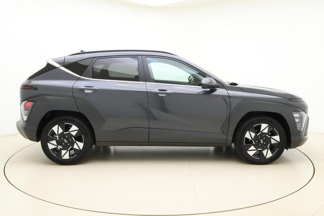 Hyundai Kona 1.6 GDI HEV Premium Automaat | Lederen bekleding | Stoel & Stuurverwarming | Camera | Climate control | Navigatie | Keyless | Dakrails