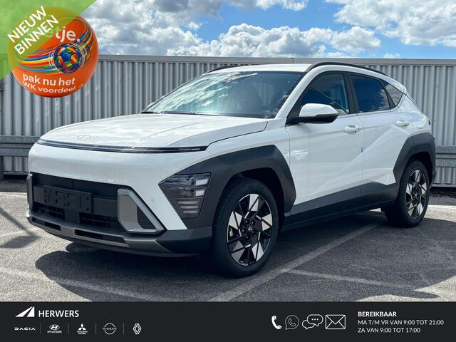 Hyundai Kona 1.6 GDI HEV Comfort / ¤4500,- Voordeel / Direct Leverbaar / Navigatie / 18" LMV / Adaptieve Cruise Control /