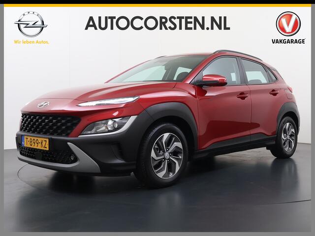 Hyundai Kona 1.6GDI HEV Hybride Autom. Trekhaak Adap.Cruise Camera Apple Carplay Android Auto Navi Ecc Pdc Comfort Smart Led Lmv 16" DAB Krell®-Audio Lane Assist Isofix Rijstrooksensor 1.300KG Trekgewicht 1e Eigenaar Origineel Nederlandse Auto