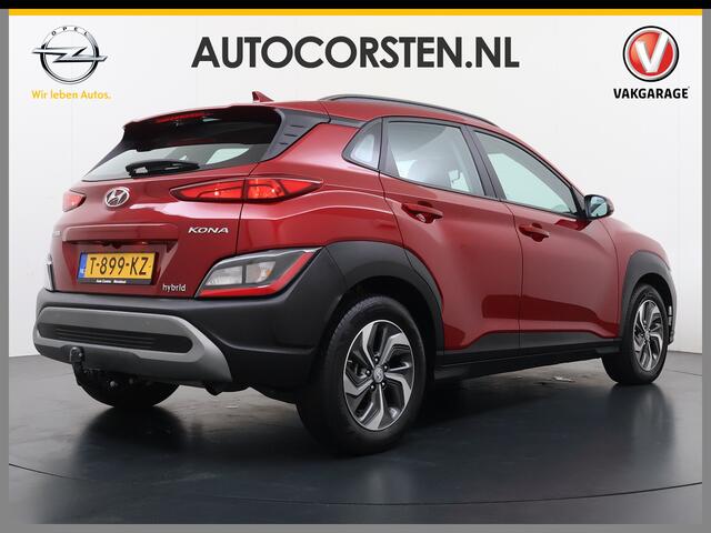 Hyundai Kona 1.6GDI HEV Hybride Autom. Trekhaak Adap.Cruise Camera Apple Carplay Android Auto Navi Ecc Pdc Comfort Smart Led Lmv 16" DAB Krell®-Audio Lane Assist Isofix Rijstrooksensor 1.300KG Trekgewicht 1e Eigenaar Origineel Nederlandse Auto