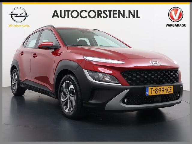Hyundai Kona 1.6GDI HEV Hybride Autom. Trekhaak Adap.Cruise Camera Apple Carplay Android Auto Navi Ecc Pdc Comfort Smart Led Lmv 16" DAB Krell®-Audio Lane Assist Isofix Rijstrooksensor 1.300KG Trekgewicht 1e Eigenaar Origineel Nederlandse Auto