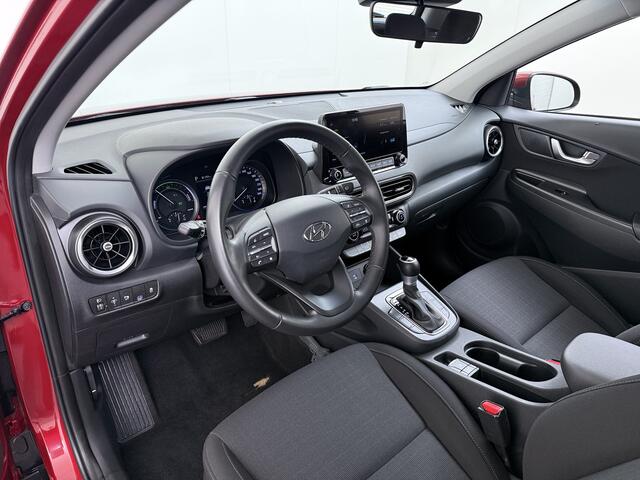 Hyundai Kona 1.6GDI HEV Hybride Autom. Trekhaak Adap.Cruise Camera Apple Carplay Android Auto Navi Ecc Pdc Comfort Smart Led Lmv 16" DAB Krell®-Audio Lane Assist Isofix Rijstrooksensor 1.300KG Trekgewicht 1e Eigenaar Origineel Nederlandse Auto