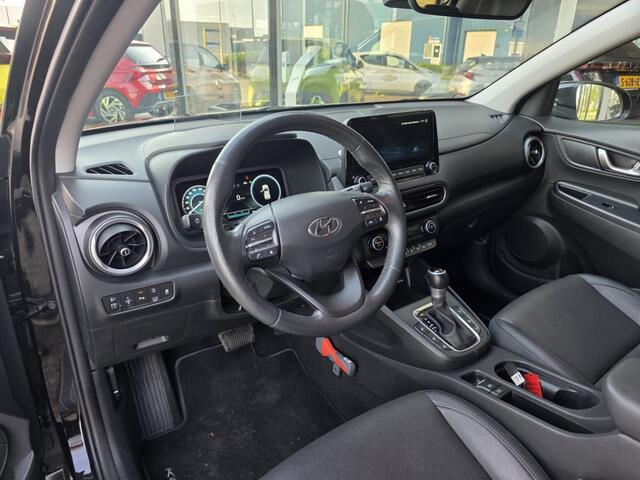 Hyundai Kona 1.6 GDI HEV Premium Adaptive/Blind spot/Leer/18 Sportvelgen