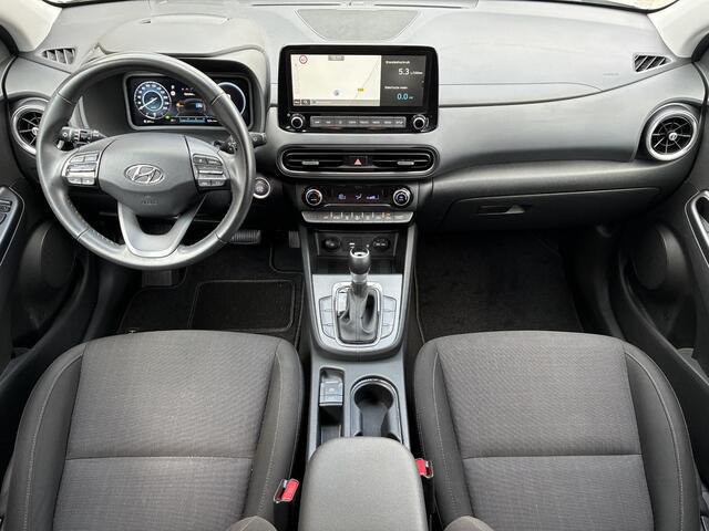 Hyundai Kona 1.6 GDI HEV Fashion / Fabrieksgarantie t/m 03-2027 / Volledig Onderhouden / Navigatie / Apple Carplay/Android Auto / Achteruitrijcamera / KRELL Audio /