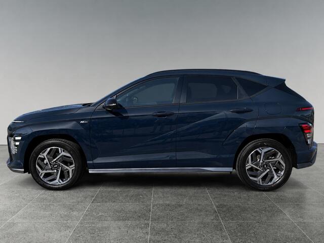 Hyundai Kona N Line Sky 1.6 GDI HEV 137pk | SCHUIF/KANTELDAK | STOEL + STUURVERW. | ADAPTIVE CRUISE | 360° CAMERA | ELEK. ACHTERKLEP |