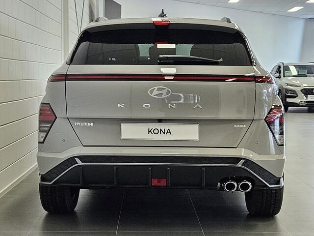 Hyundai Kona 1.6 GDI HEV N Line Full Hybride Automaat met Navigatie, Adaptive Cruise Control en Sport uitvoering Uit voorraad leverbaar!