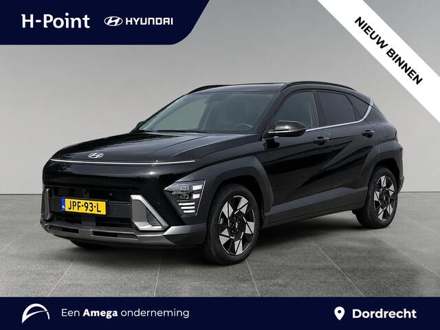 Hyundai Kona Premium 1.6 GDI HEV 137pk | LEDER | ADAPTIVE CRUISE | 360° CAMERA | ELEKTR. ACHTERKLEP | BLIND SPOT CAMERA |