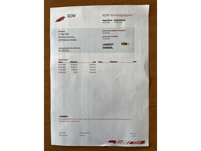 Hyundai Kona 1.6 GDI HEV Fashion Sky | Schuif Kanteldak | Krell Audio | Lage KM-Stand!