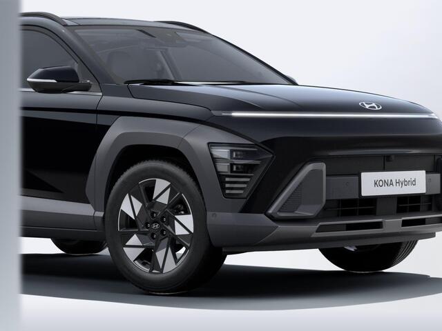 Hyundai Kona 1.6 GDI HEV Premium Sky | SCHUIF/KANTELDAK | FULL LED | PREMIUM LEDER | ADAPTIVE CRUISE | 360° CAMERA | STOELVERW. + KOELING |