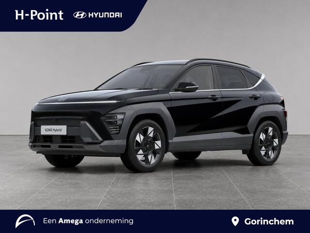 Hyundai Kona 1.6 GDI HEV Premium | LEDER | ADAPTIVE CRUISE | 360° CAMERA | ELEKTR. ACHTERKLEP | BLIND SPOT CAMERA |
