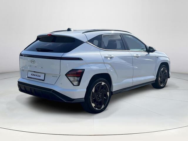 Hyundai Kona Electric N Line Business 64.8 kWh | WK Deal | Uit voorraad leverbaar! | Dodehoekdetectie | Stoel en stuurverwarming | Adaptieve cruisecontrol | Keyless entre en start | Apple Carplay en Android Auto |