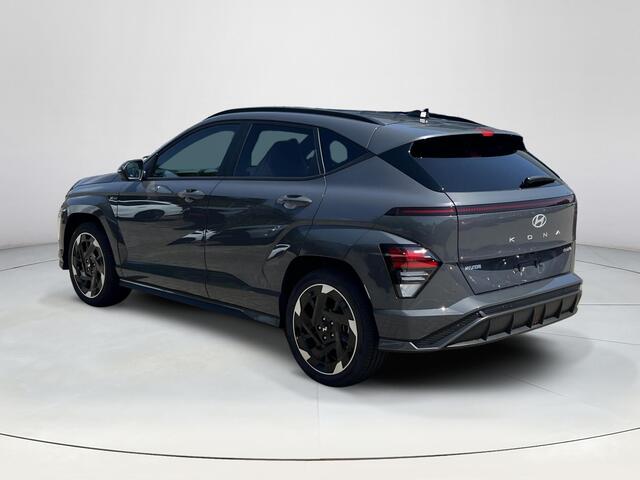 Hyundai Kona Electric N Line 64.8 kWh | Apple Carplay / Android Auto | 360 graden camera | Stoel Verwarming / Koeling | Stuur Verwarming | Schuif / Kanteldak | LED-Verlichting | Elektrische Kofferbak |
