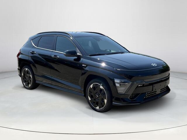 Hyundai Kona Electric N Line 64.8 kWh | Apple Carplay / Android Auto | 360 graden camera | Stoel Verwarming / Koeling | Stuur Verwarming | Schuif / Kanteldak | LED-Verlichting | Elektrische Kofferbak |