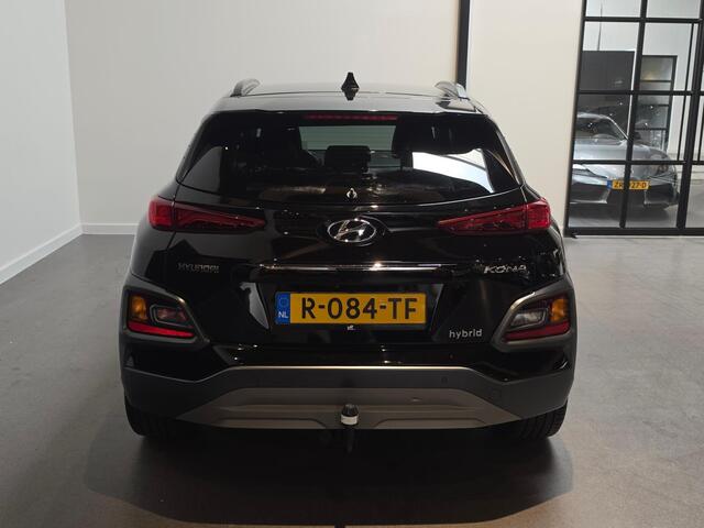 Hyundai Kona 1.6 GDI HEV Premium - Stoelverwarming voor en achter - Stoelventilatie - Stuurverwarming - Apple Carplay/Android Auto - Dodehoekdetectie - Trekhaak
