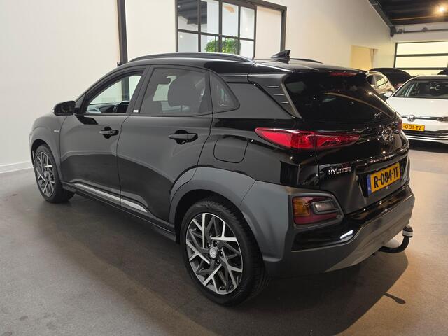 Hyundai Kona 1.6 GDI HEV Premium - Stoelverwarming voor en achter - Stoelventilatie - Stuurverwarming - Apple Carplay/Android Auto - Dodehoekdetectie - Trekhaak