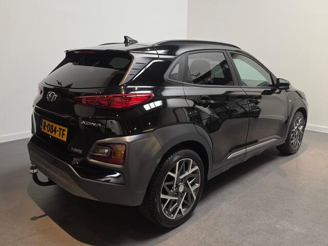 Hyundai Kona 1.6 GDI HEV Premium - Stoelverwarming voor en achter - Stoelventilatie - Stuurverwarming - Apple Carplay/Android Auto - Dodehoekdetectie - Trekhaak