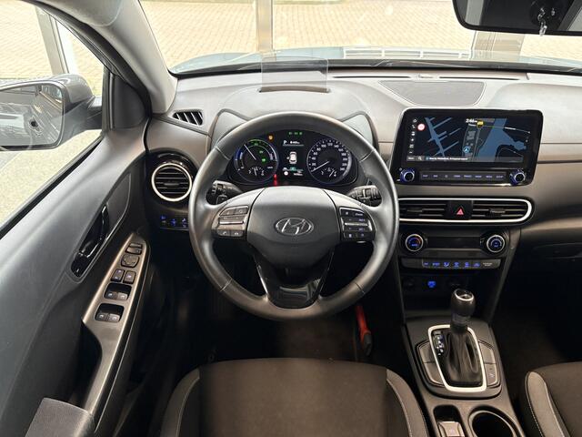 Hyundai Kona 1.6 GDi HEV Fashion Automaat CAMERA/HUD/DODEHOEK/KEYLESS/NAVI/ADAPT.CRUISE/PDC
