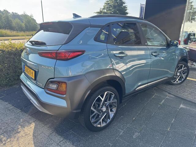 Hyundai Kona 1.6 GDI HEV Premium Sky Dodehoekdetectie, Keyless, Navigatie, Climate Control, Apple Carplay/Android Auto, Head Up Display, Enz...