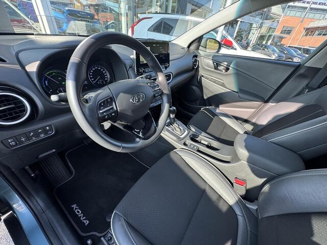 Hyundai Kona 1.6 GDI HEV Premium Sky Dodehoekdetectie, Keyless, Navigatie, Climate Control, Apple Carplay/Android Auto, Head Up Display, Enz...