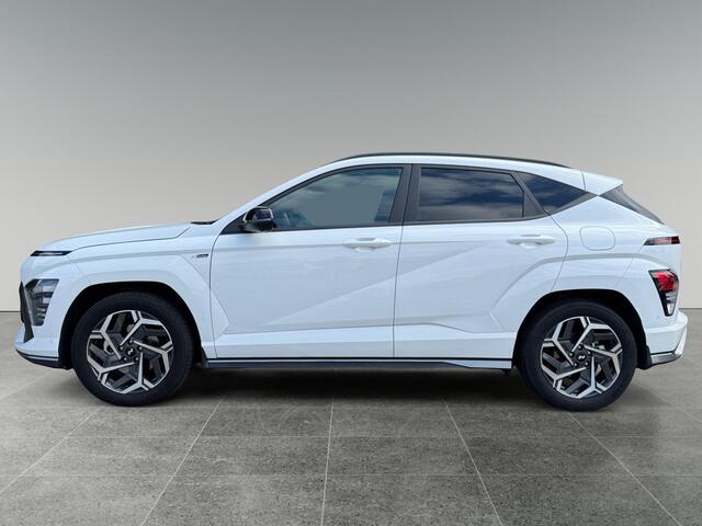 Hyundai Kona 1.6 GDI 140pk HEV N Line | TREKHAAK | ALCANTARA BEK. | BLIND SPOT & 360o CAMERA | STOEL VERW. & VENTILATIE | AUTOMAAT |