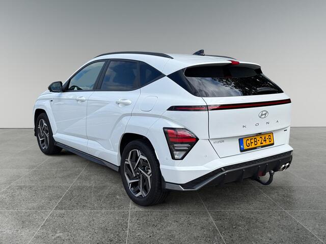 Hyundai Kona 1.6 GDI 140pk HEV N Line | TREKHAAK | ALCANTARA BEK. | BLIND SPOT & 360o CAMERA | STOEL VERW. & VENTILATIE | AUTOMAAT |