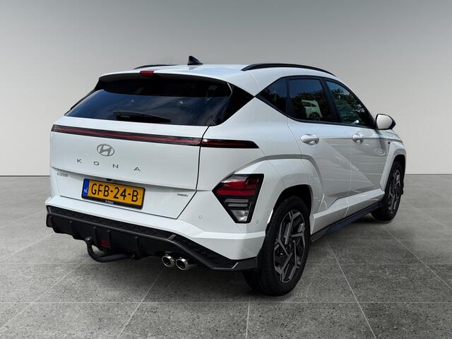 Hyundai Kona 1.6 GDI 140pk HEV N Line | TREKHAAK | ALCANTARA BEK. | BLIND SPOT & 360o CAMERA | STOEL VERW. & VENTILATIE | AUTOMAAT |