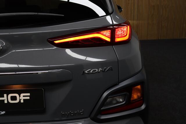 Hyundai Kona 1.6 GDI HEV Premium | Trekhaak | Adaptive-cruise | Camera | Stoelventilatie | Stoel & Stuurverwarming | Parkeersensoren V+A | Navigatie | Apple Carplay & Android Auto | Leder | Keyless | Dodehoekdetectie