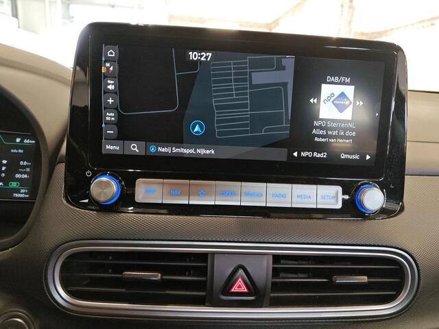 Hyundai Kona EV COMFORT 64 KWH (100% SOH) I 3-FASE LADEN I WARMTEPOMP I ADAPTIVE CRUISE CONTROL I P-CAMERA
