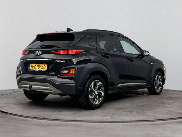 Hyundai Kona 1.6 GDI HEV Fashion | Trekhaak | Apple Carplay/Android Auto | Dodehoek detectie | Achteruitrij camera | Head up display |