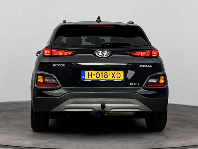 Hyundai Kona 1.6 GDI HEV Fashion | Trekhaak | Apple Carplay/Android Auto | Dodehoek detectie | Achteruitrij camera | Head up display |