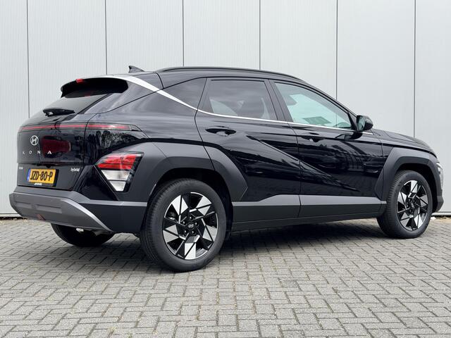 Hyundai Kona 1.6 GDI HEV Comfort Smart Automaat / Fabrieksgarantie tot 2-2030 / Stoel- & Stuurverwarming / Navigatie / Achteruitrijcamera / Adaptive Cruise Control / Climate Control / LED Verlichting /