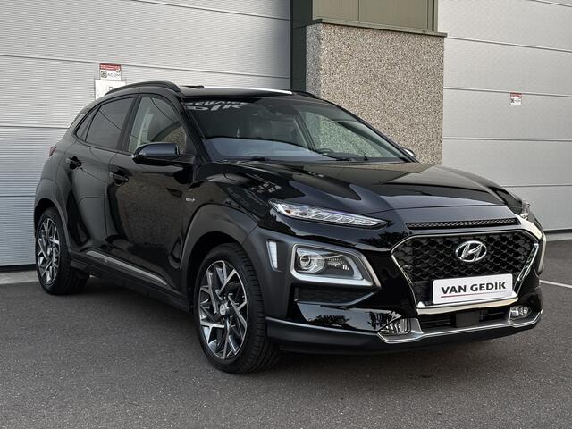 Hyundai Kona 1.6 GDI HEV Premium Sky Schuifdak Keyless Carplay Leer VOLL Nap