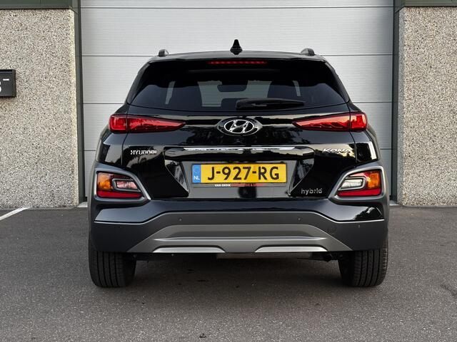 Hyundai Kona 1.6 GDI HEV Premium Sky Schuifdak Keyless Carplay Leer VOLL Nap