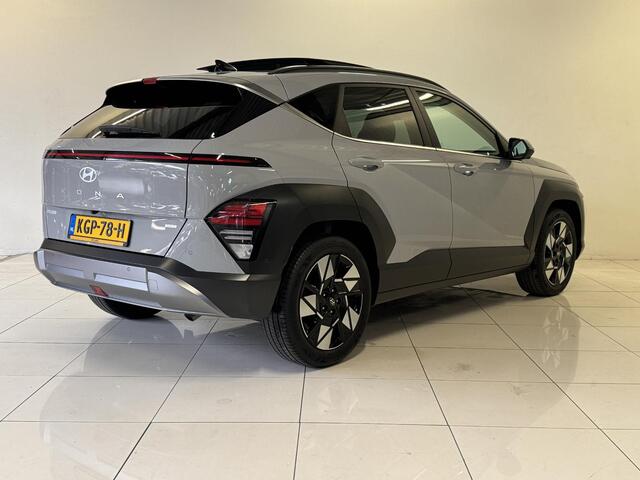 Hyundai Kona 1.6 GDI HEV Premium Sky | Leer | Camera | Bose | Carplay | Panoramadak | Navigatie |
