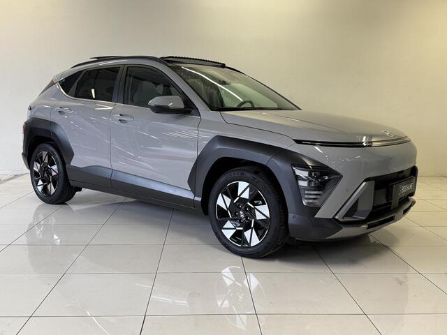 Hyundai Kona 1.6 GDI HEV Premium Sky | Leer | Camera | Bose | Carplay | Panoramadak | Navigatie |