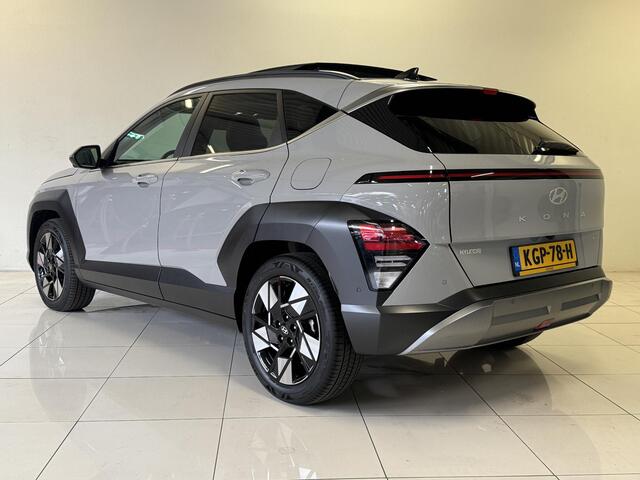 Hyundai Kona 1.6 GDI HEV Premium Sky | Leer | Camera | Bose | Carplay | Panoramadak | Navigatie |