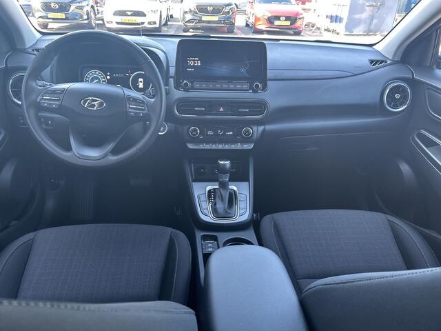Hyundai Kona 1.6 GDI HEV Fashion |Trekhaak | Cruisecontrol | Navigatiesysteem | Achterruitrijcamera | Lichtmetalenvelgen | Parkeersensoren achter| Climate control |