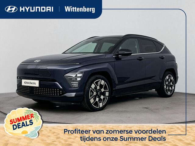 Hyundai Kona Electric Premium 64.8 kWh | LEDEREN STOELEN | STOEL VERWARMING EN KOELING | SNEL LEVERBAAR