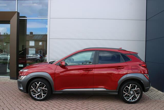 Hyundai Kona 1.6 GDI HEV 141pk Fashion Hybrid Automaat Airco Navi Camera Carplay Super compleet