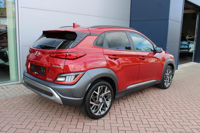 Hyundai Kona 1.6 GDI HEV 141pk Fashion Hybrid Automaat Airco Navi Camera Carplay Super compleet
