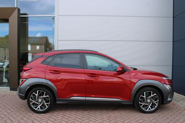 Hyundai Kona 1.6 GDI HEV 141pk Fashion Hybrid Automaat Airco Navi Camera Carplay Super compleet